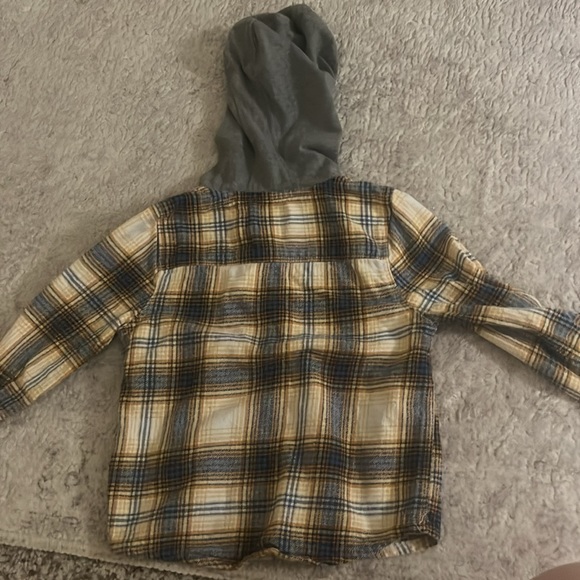 Plaid Baby Yellow T-shirt - Picture 3 of 3